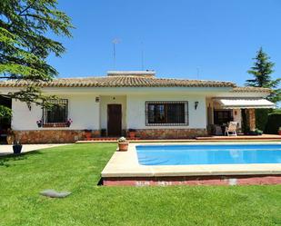 Jardí de Casa o xalet en venda en  Albacete Capital amb Aire condicionat, Terrassa i Piscina