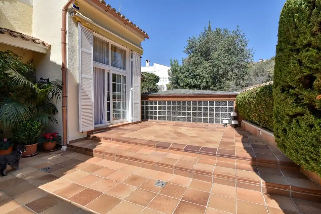 Terrace of Detached homes for sale in Calvià  with Air Conditioner, Heating and Private garden