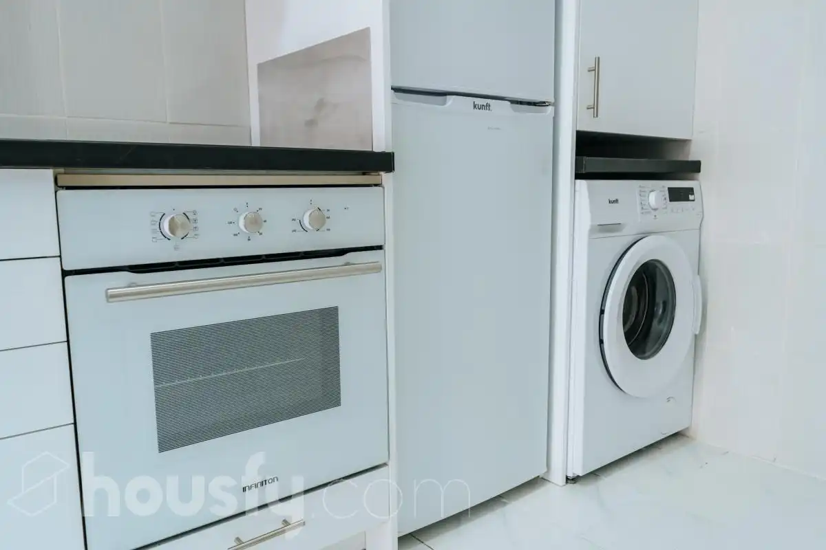 Kitchen of Flat for rent in Madrid  with Heating, Terrace and Furnished