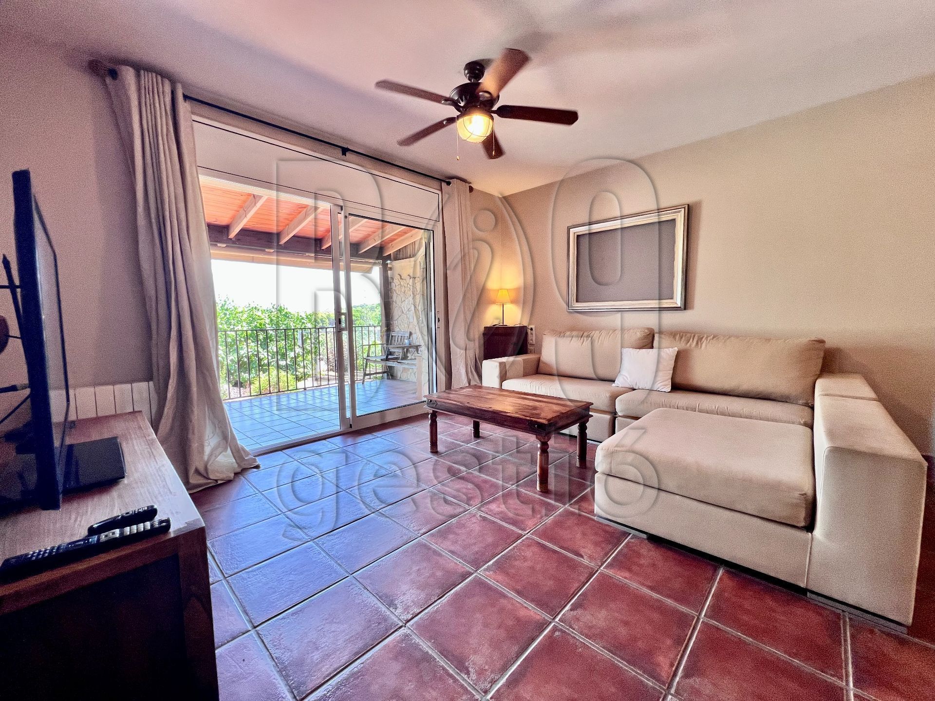 Living room of Single-family semi-detached for sale in La Riera de Gaià  with Air Conditioner, Heating and Private garden