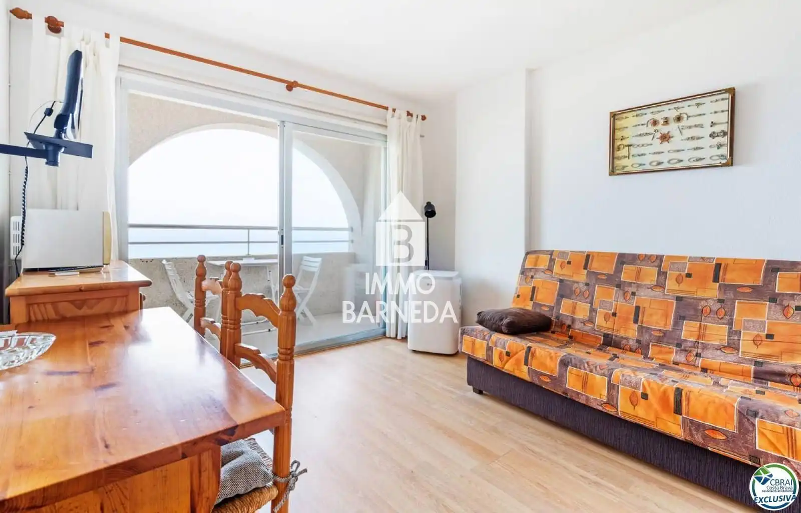 Sala de estar de Piso en venta en Empuriabrava con Aire acondicionado, Calefacción y Terraza