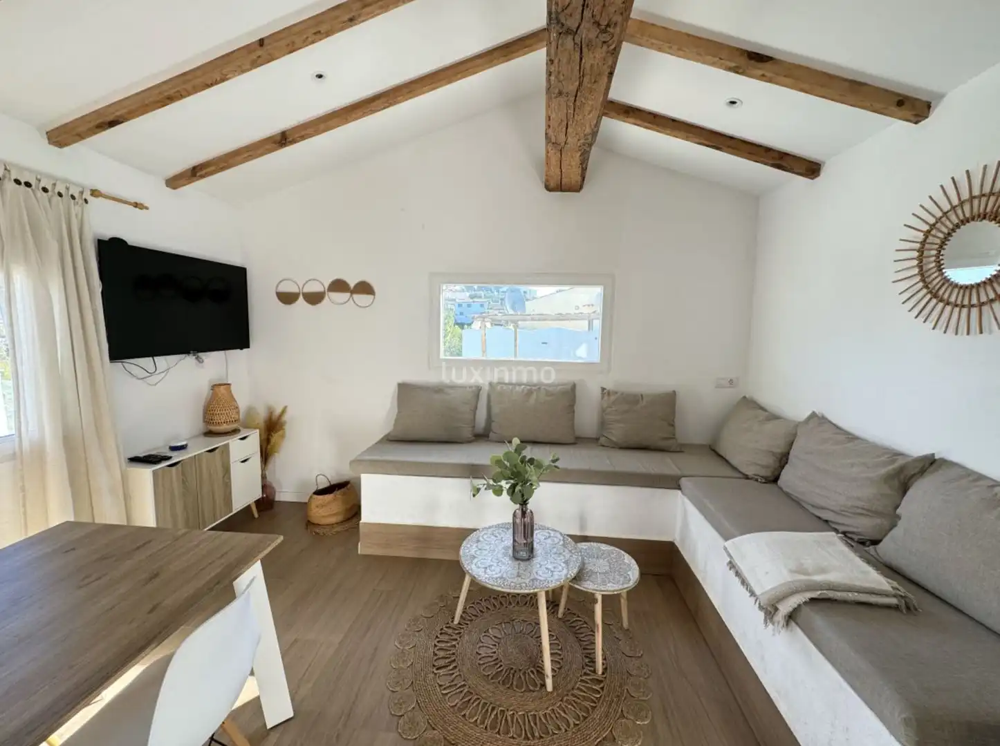 Wohnzimmer von Haus oder Chalet zum Verkauf in Dénia mit Klimaanlage, Terrasse und Abstellraum