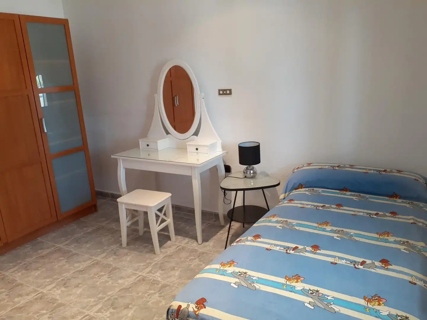 Dormitori de Casa o xalet en venda en Elche / Elx amb Aire condicionat, Jardí privat i Piscina