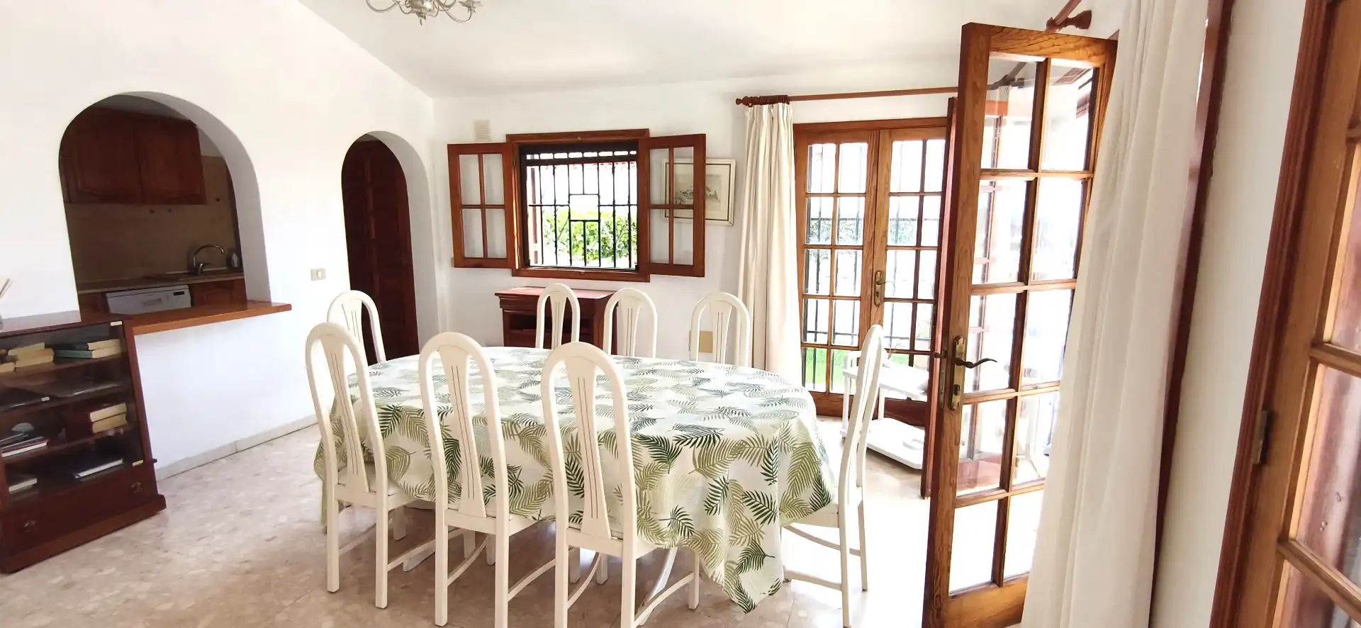 Esszimmer von Haus oder Chalet zur Miete in San Miguel de Abona mit Privatgarten, Terrasse und Schwimmbad