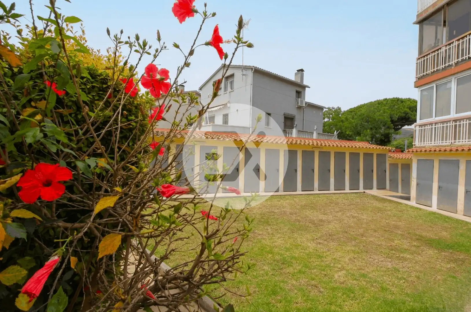 Garden of Flat for sale in Castelldefels  with Air Conditioner, Heating and Storage room