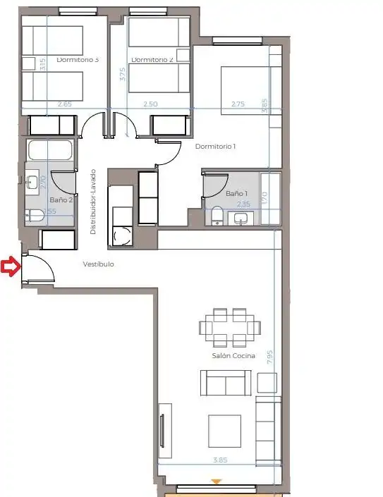 Attic for sale in Benalmádena  with Air Conditioner, Heating and Terrace