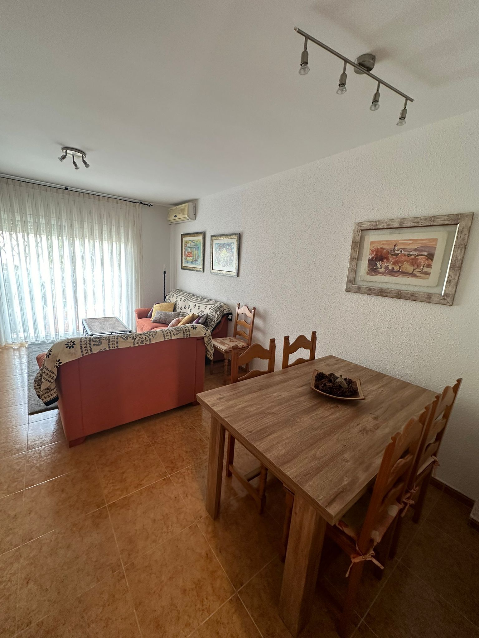 Dormitori de Casa adosada en venda en Mont-roig del Camp amb Aire condicionat, Jardí privat i Terrassa