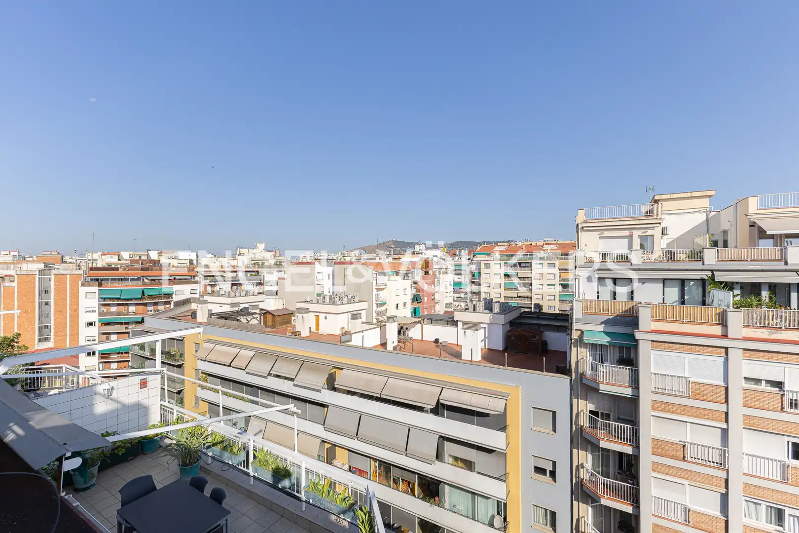 Terraza de Ático de alquiler en Barcelona con Aire acondicionado, Calefacción y Parquet