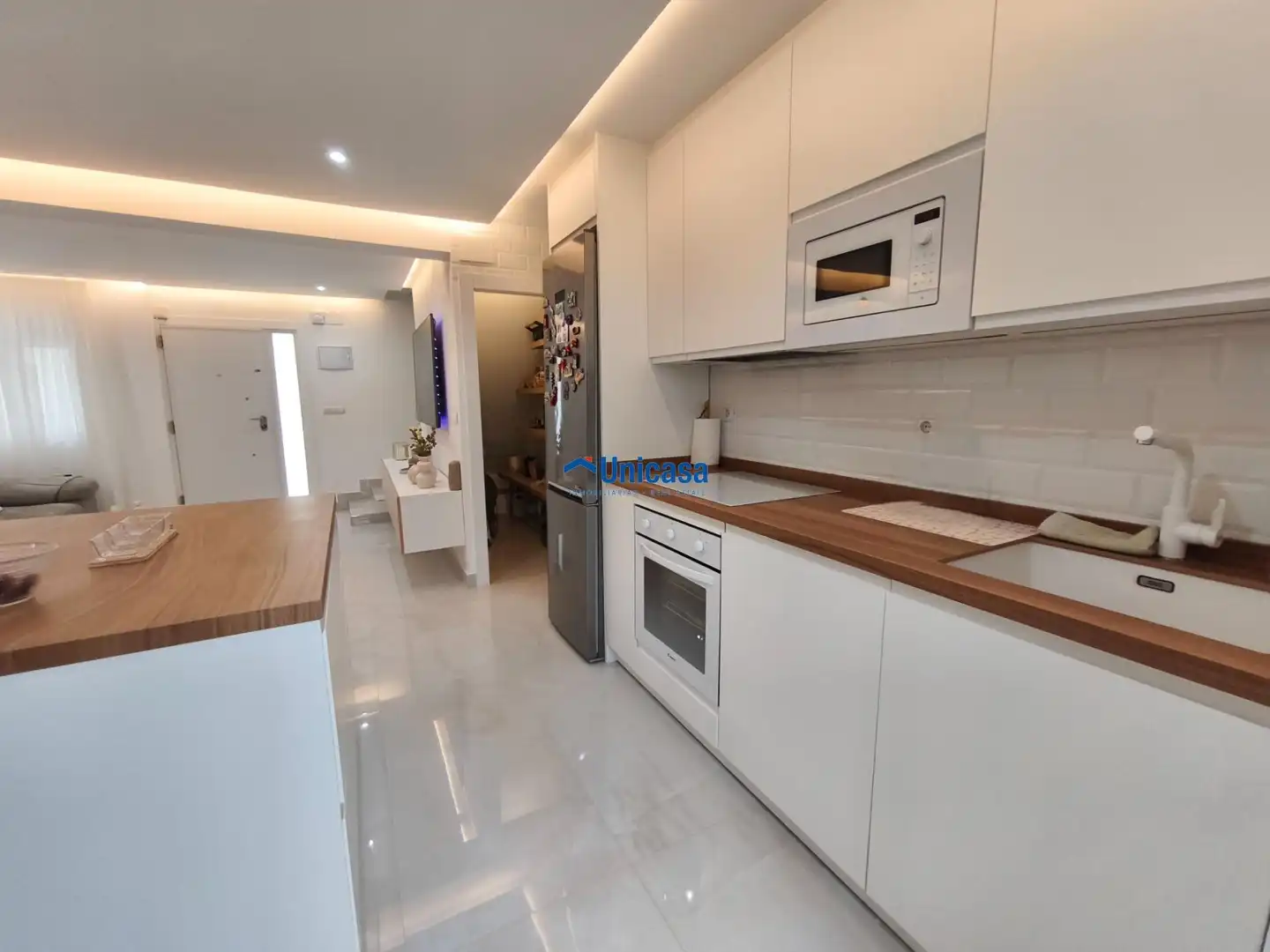 Cocina de Casa adosada en venta en Málaga