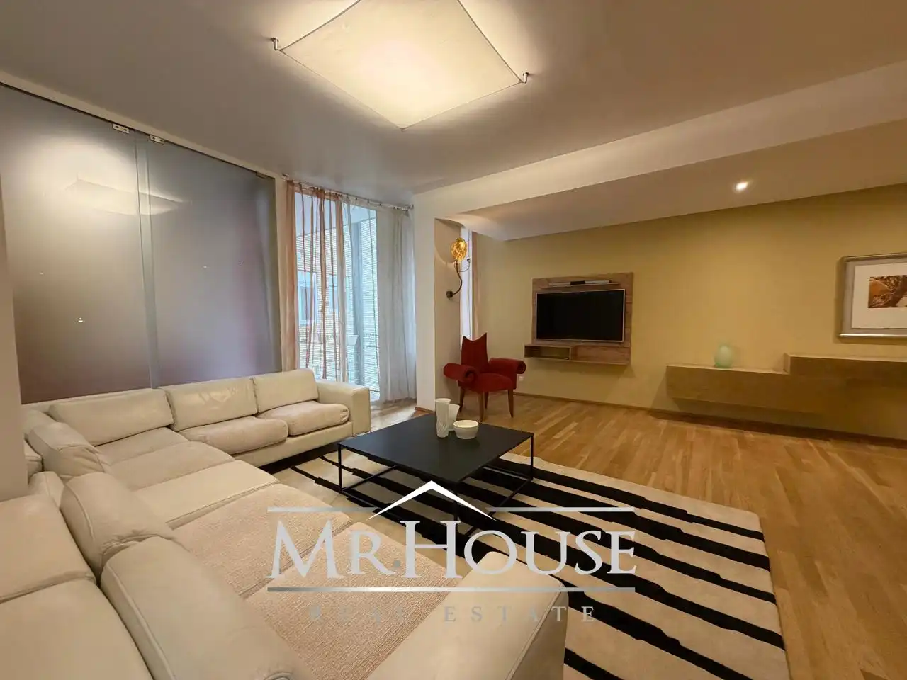 Sala de estar de Piso de alquiler en Madrid con Aire acondicionado, Calefacción y Jardín privado