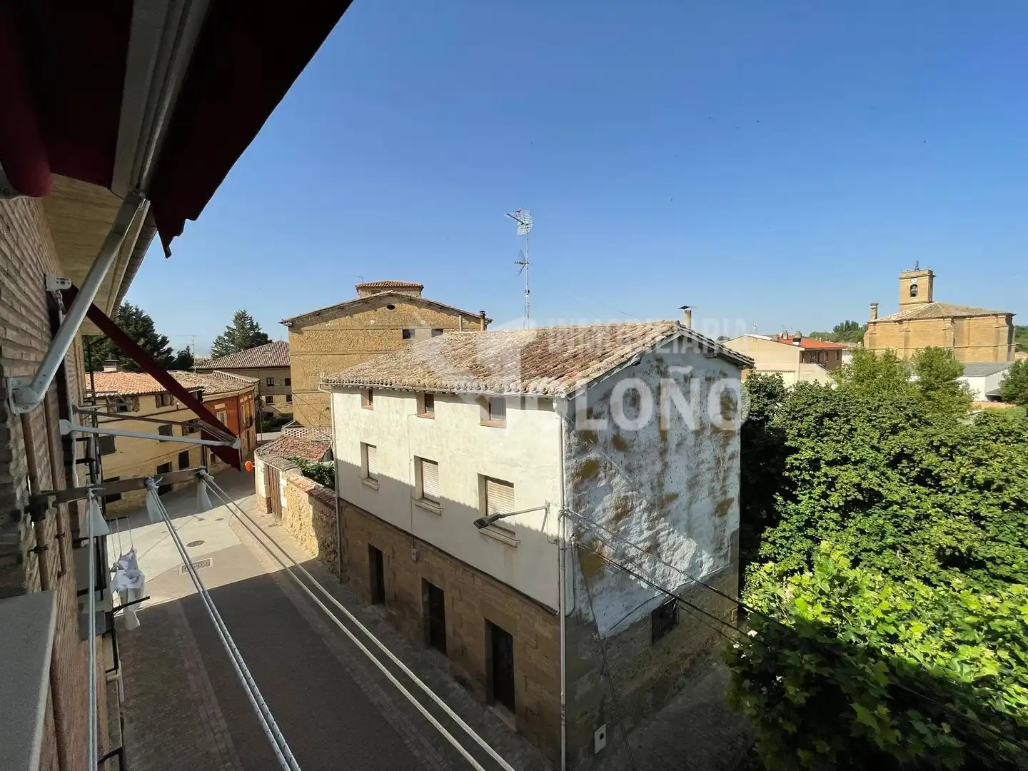 Vista exterior de Apartamento en venta en Casalarreina con Calefacción, Parquet y Amueblado