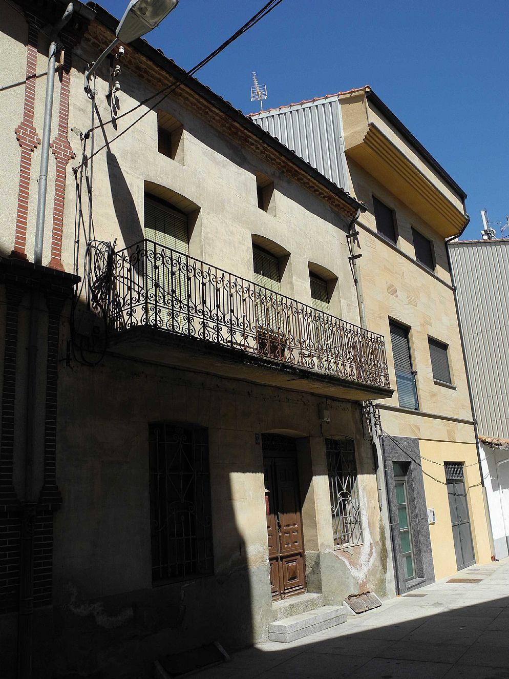 Vista exterior de Casa o xalet en venda en Guijuelo