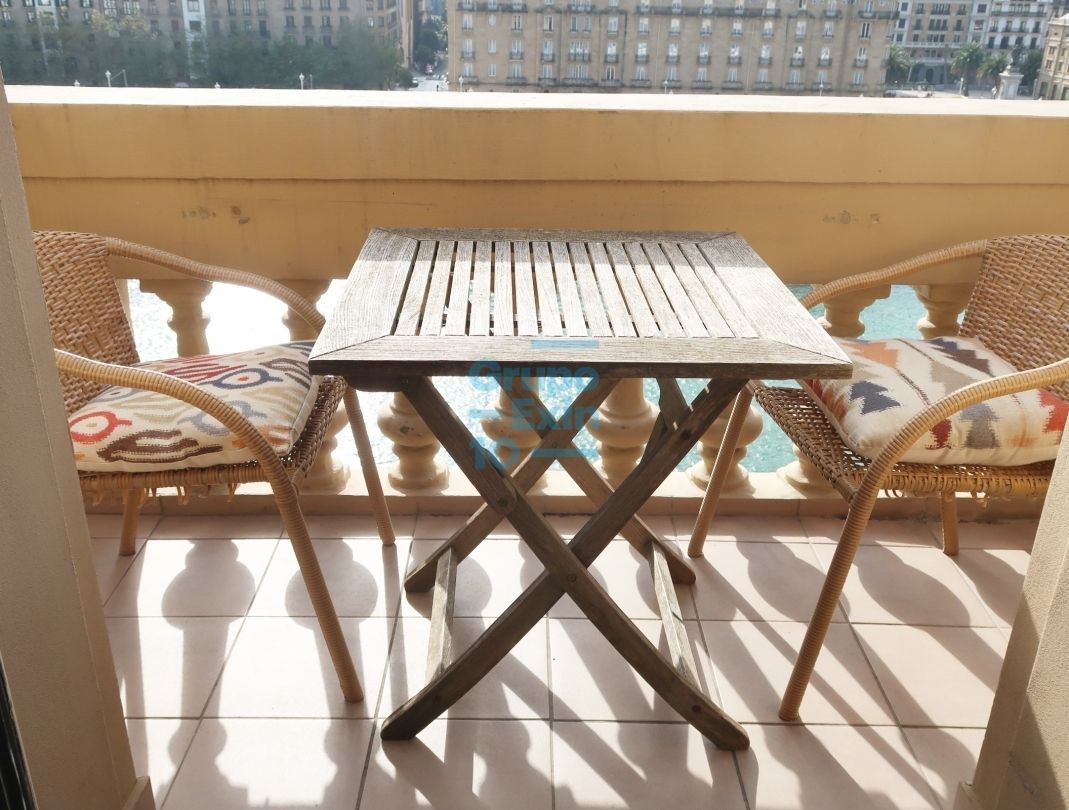 Terrace of Flat to rent in Donostia - San Sebastián   with Heating, Storage room and Microwave