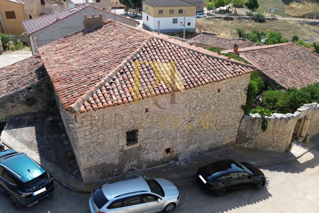 Vista exterior de Casa o chalet en venta en Embid con Jardín privado y Trastero