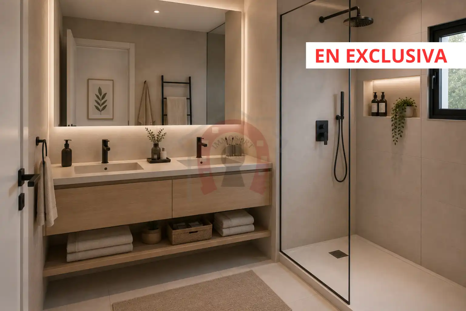 Baño de Casa o chalet en venta en Palau-solità i Plegamans con Aire acondicionado, Calefacción y Jardín privado