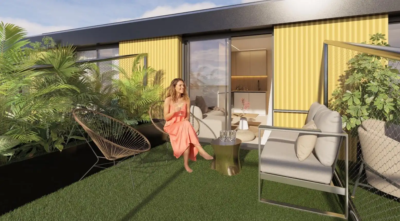 Terrasse von Wohnung zum Verkauf in Murcia