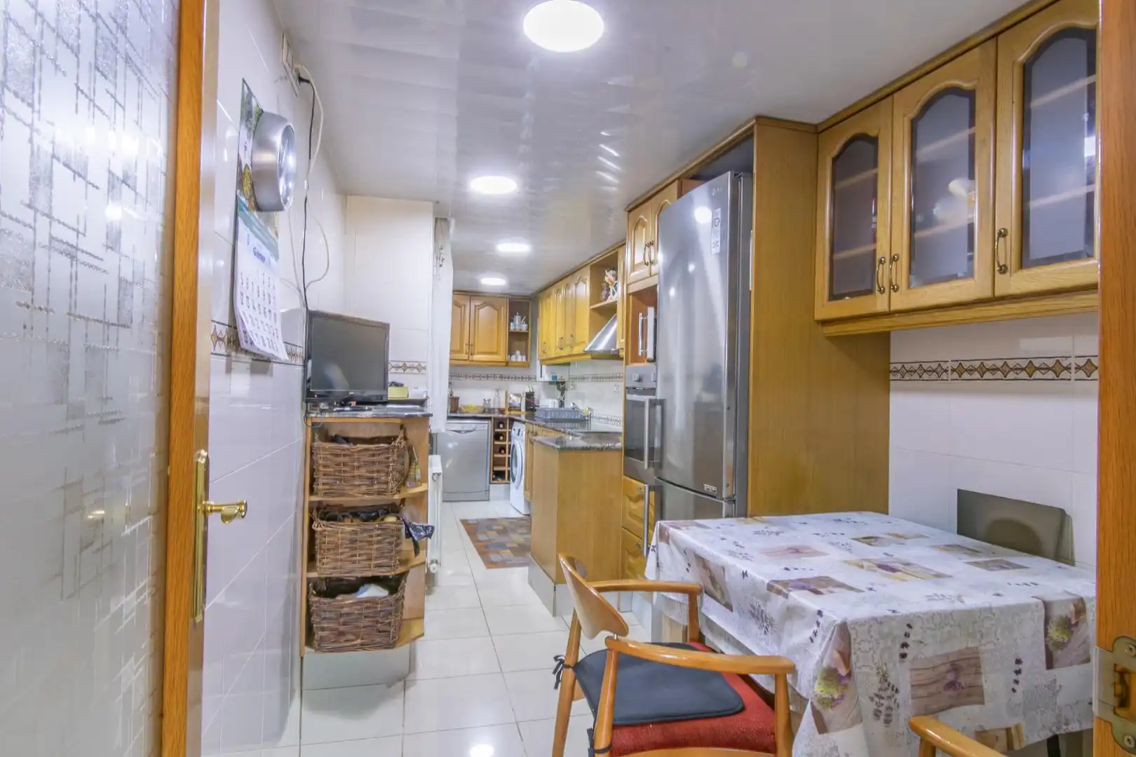 Küche von Dachboden zum Verkauf in Terrassa mit Terrasse und Balkon