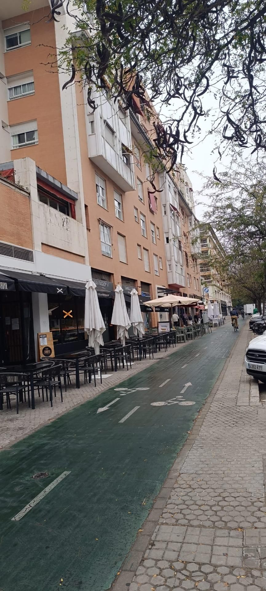 Exterior view of Flat for sale in  Sevilla Capital  with Air Conditioner and Balcony