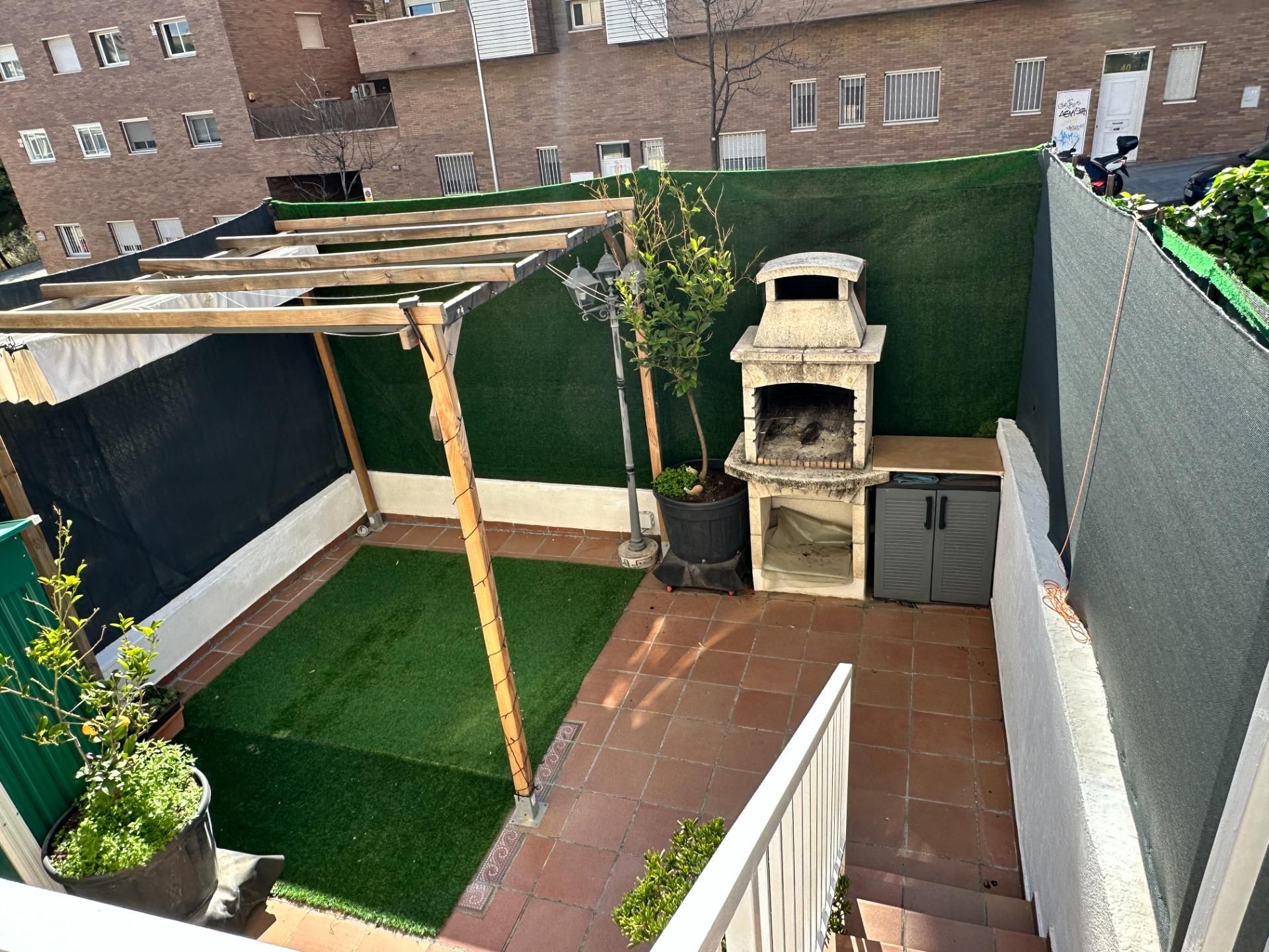 Terrace of Flat to rent in Terrassa  with Air Conditioner, Heating and Parquet flooring