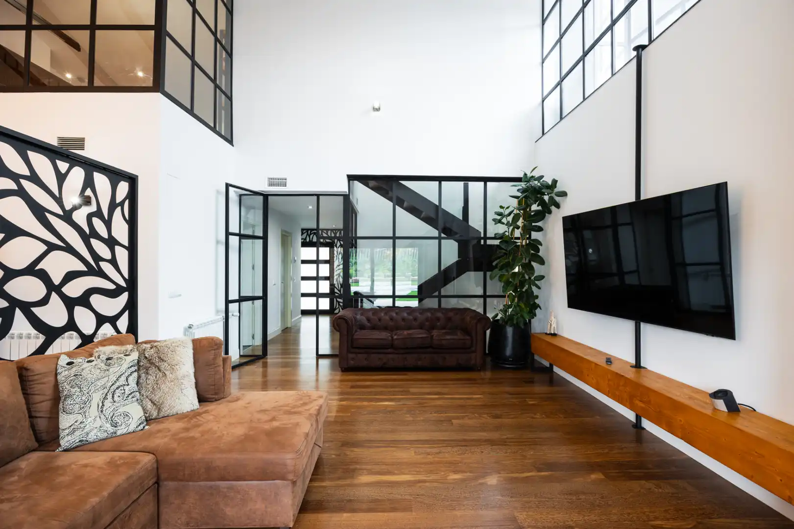 Sala de estar de Casa o chalet en venta en Layos con Aire acondicionado, Calefacción y Jardín privado