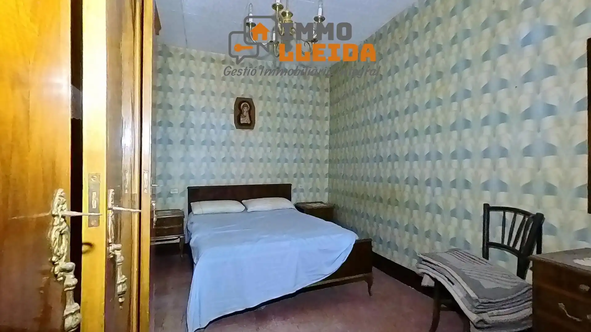 Habitación de Casa adosada en venta en Cervera con Trastero y Balcón