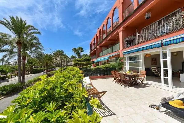 Terrace of Flat for sale in San Bartolomé de Tirajana  with Air Conditioner and Community pool
