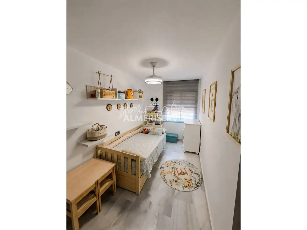 Dormitori de Casa adosada en venda en El Ejido amb Aire condicionat, Terrassa i Moblat