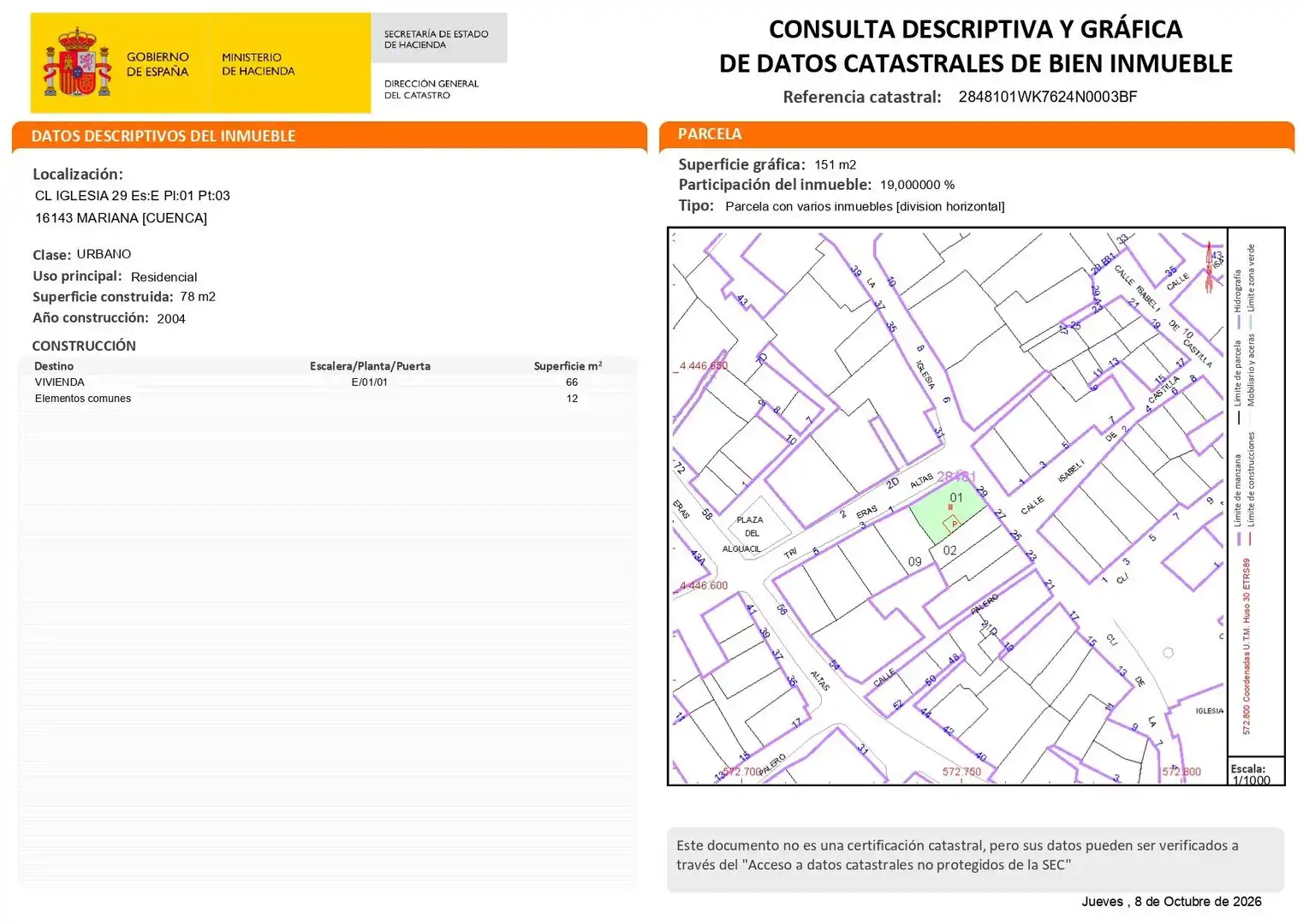 Residenziale con ascensore in vendita a IGLESIA, imagen 33