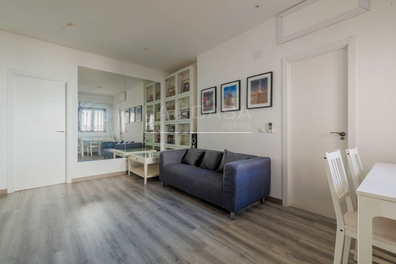 Sala de estar de Piso en venta en  Madrid Capital con Calefacción