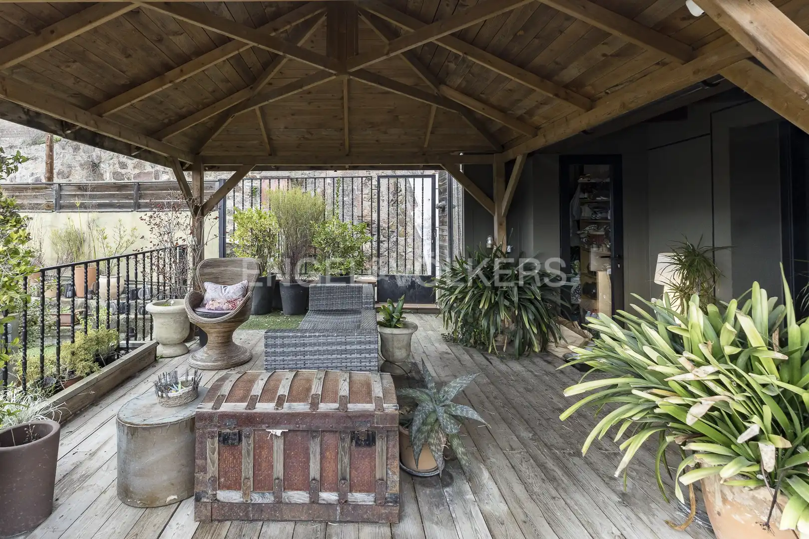 Terraza de Casa o chalet en venta en Barcelona con Aire acondicionado, Calefacción y Jardín privado