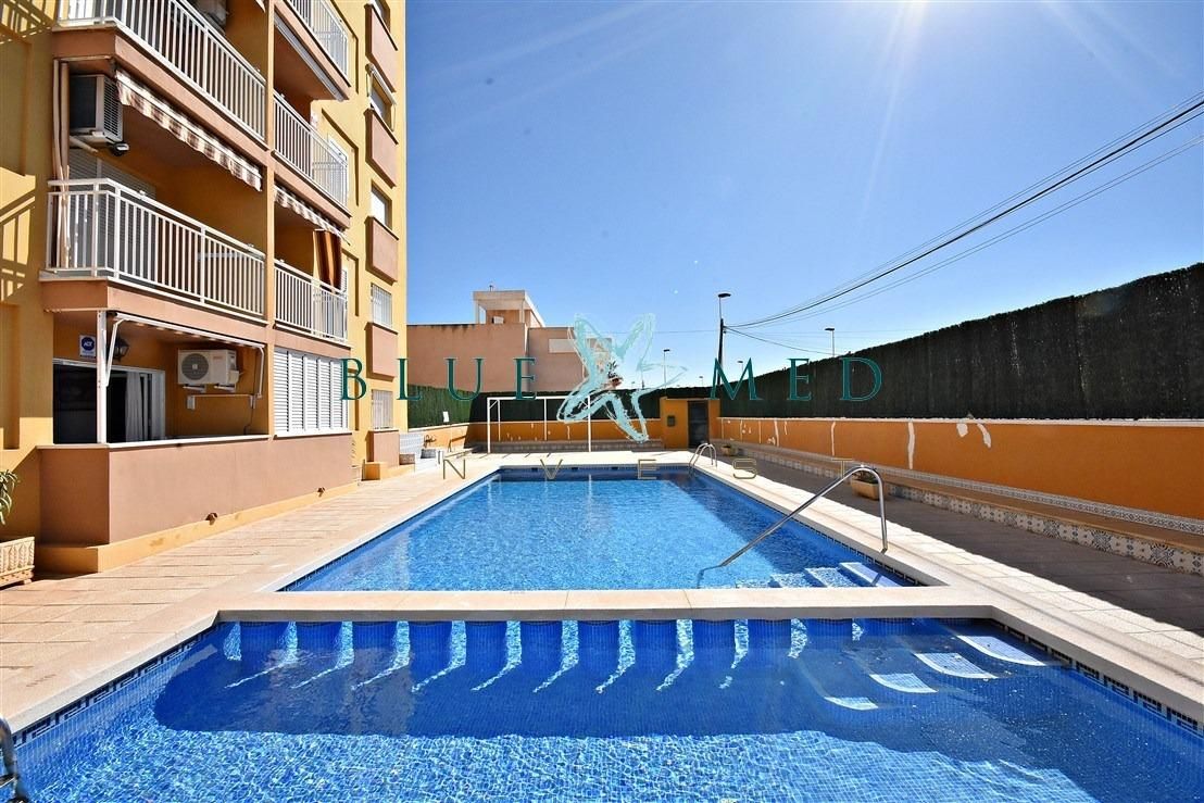 Piscina de Apartament en venda en Mazarrón amb Aire condicionat, Calefacció i Terrassa