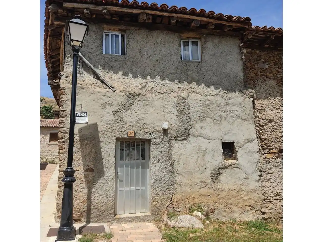 Vista exterior de Casa o xalet en venda en La Hiruela