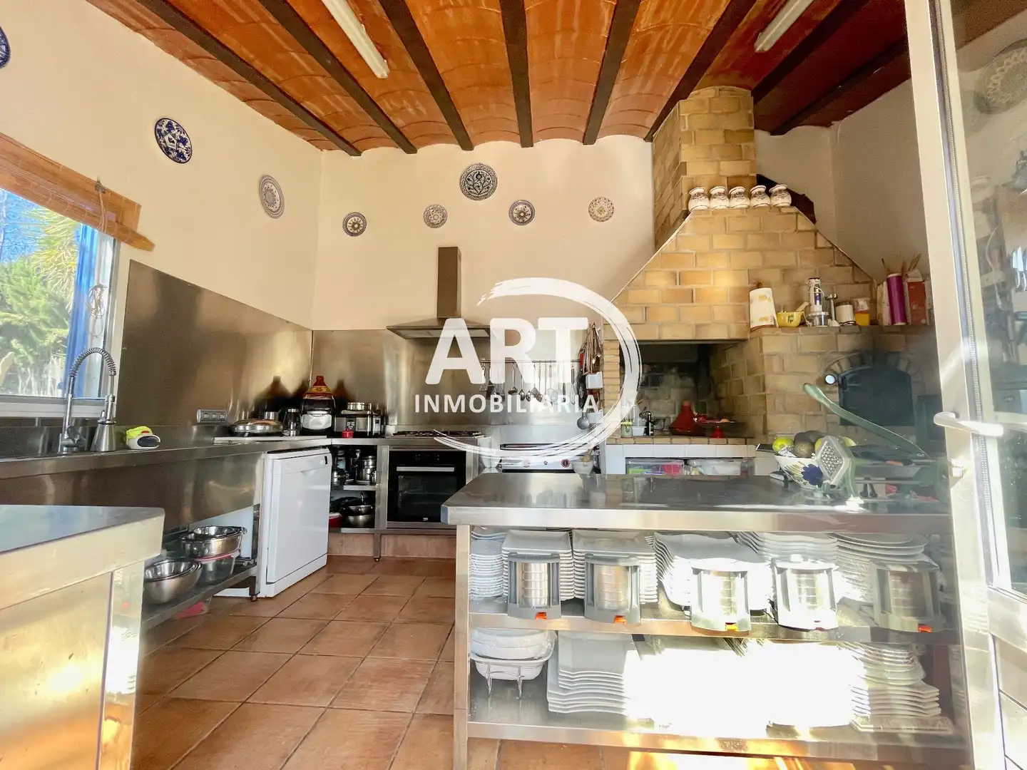 Cuina de Casa o xalet en venda en Benigànim amb Aire condicionat, Calefacció i Terrassa