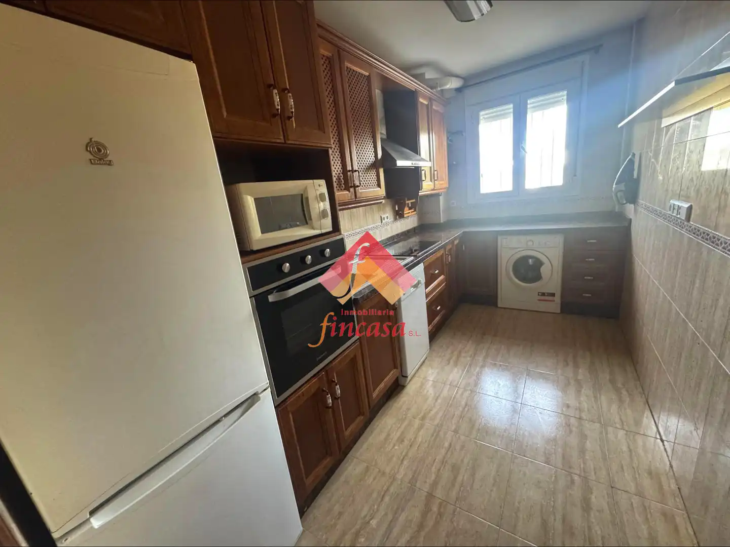 Kitchen of Flat for sale in Ronda  with Heating, Parquet flooring and Furnished