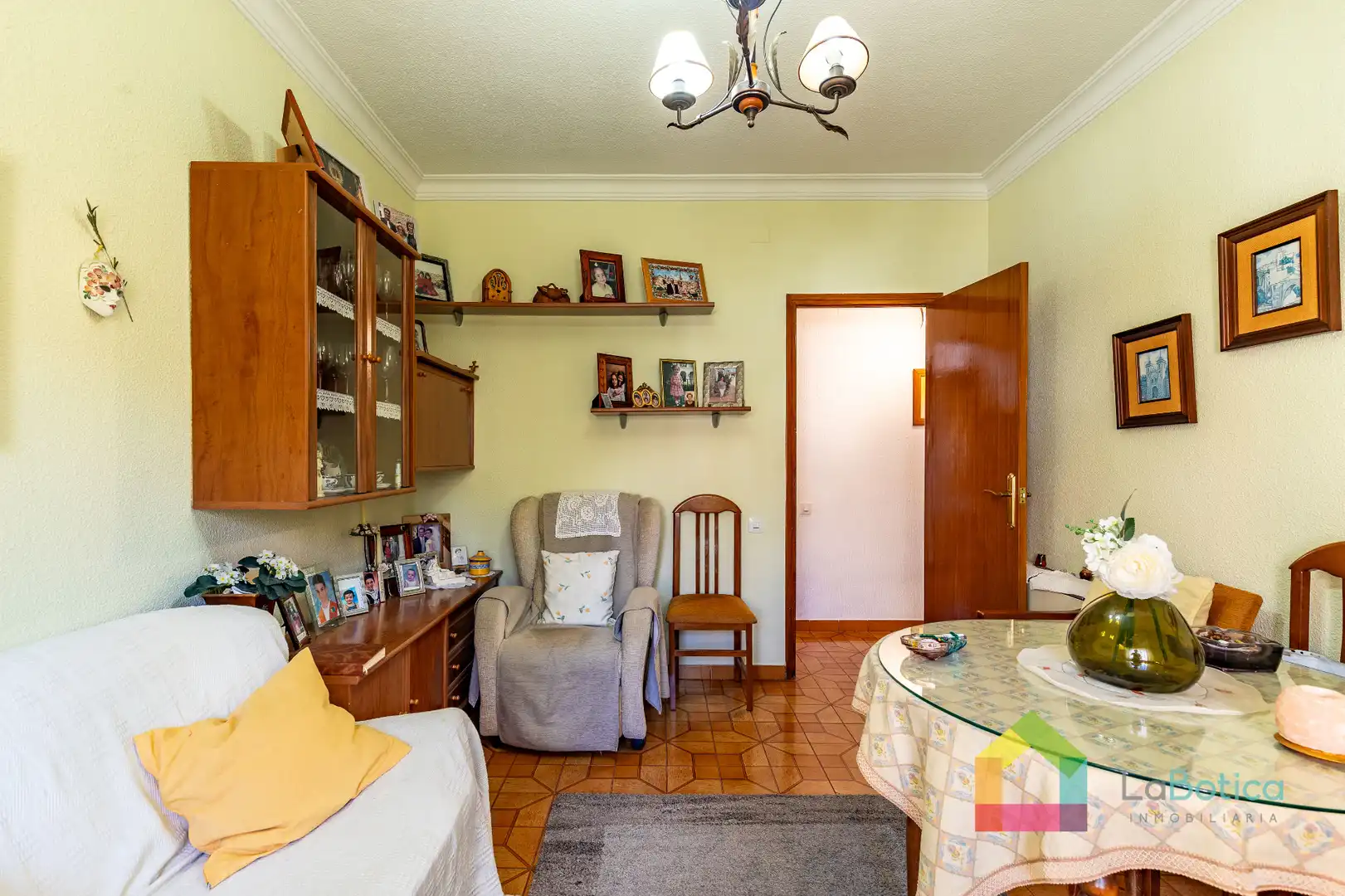 Sala d'estar de Pis en venda en Santa Bárbara