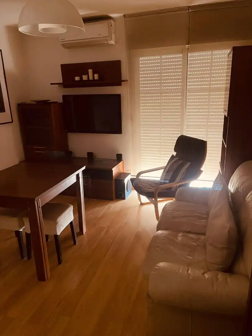 Sala de estar de Piso de alquiler en Granada con Aire acondicionado, Calefacción y Parquet