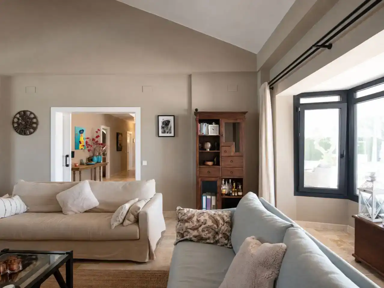 Sala de estar de Piso en venta en Aljaraque con Aire acondicionado, Jardín privado y Trastero