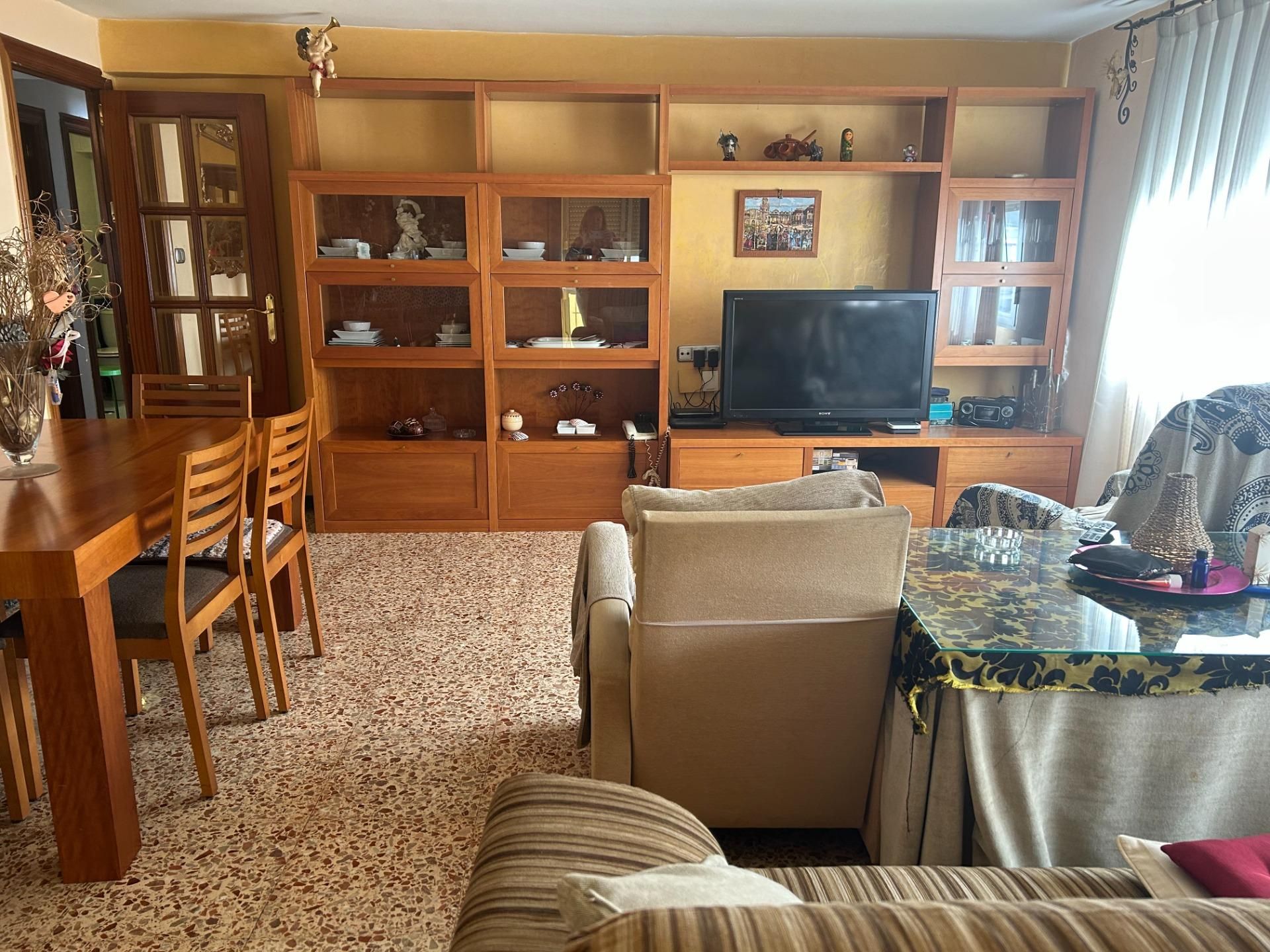 Sala de estar de Piso en venta en  Murcia Capital con Aire acondicionado y Terraza