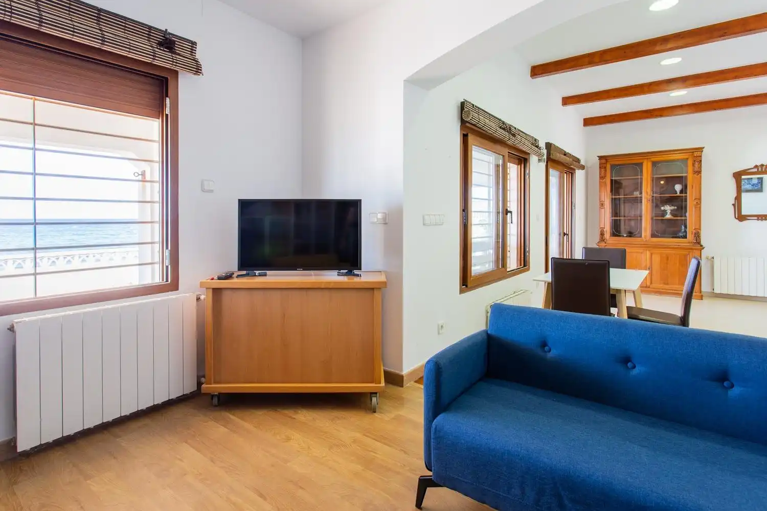 Sala de estar de Casa o chalet en venta en Cartagena con Aire acondicionado, Terraza y Amueblado