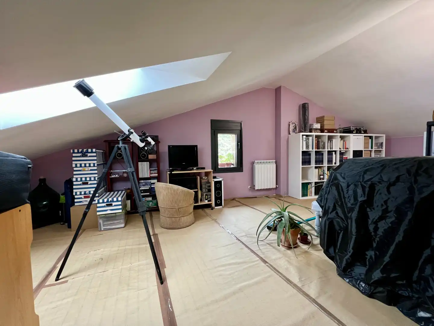 Sala de estar de Casa o chalet en venta en Ayerbe con Calefacción, Terraza y Amueblado