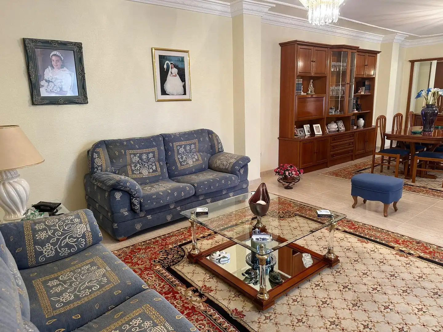 Sala de estar de Casa o chalet en venta en Mutxamel con Aire acondicionado, Calefacción y Jardín privado