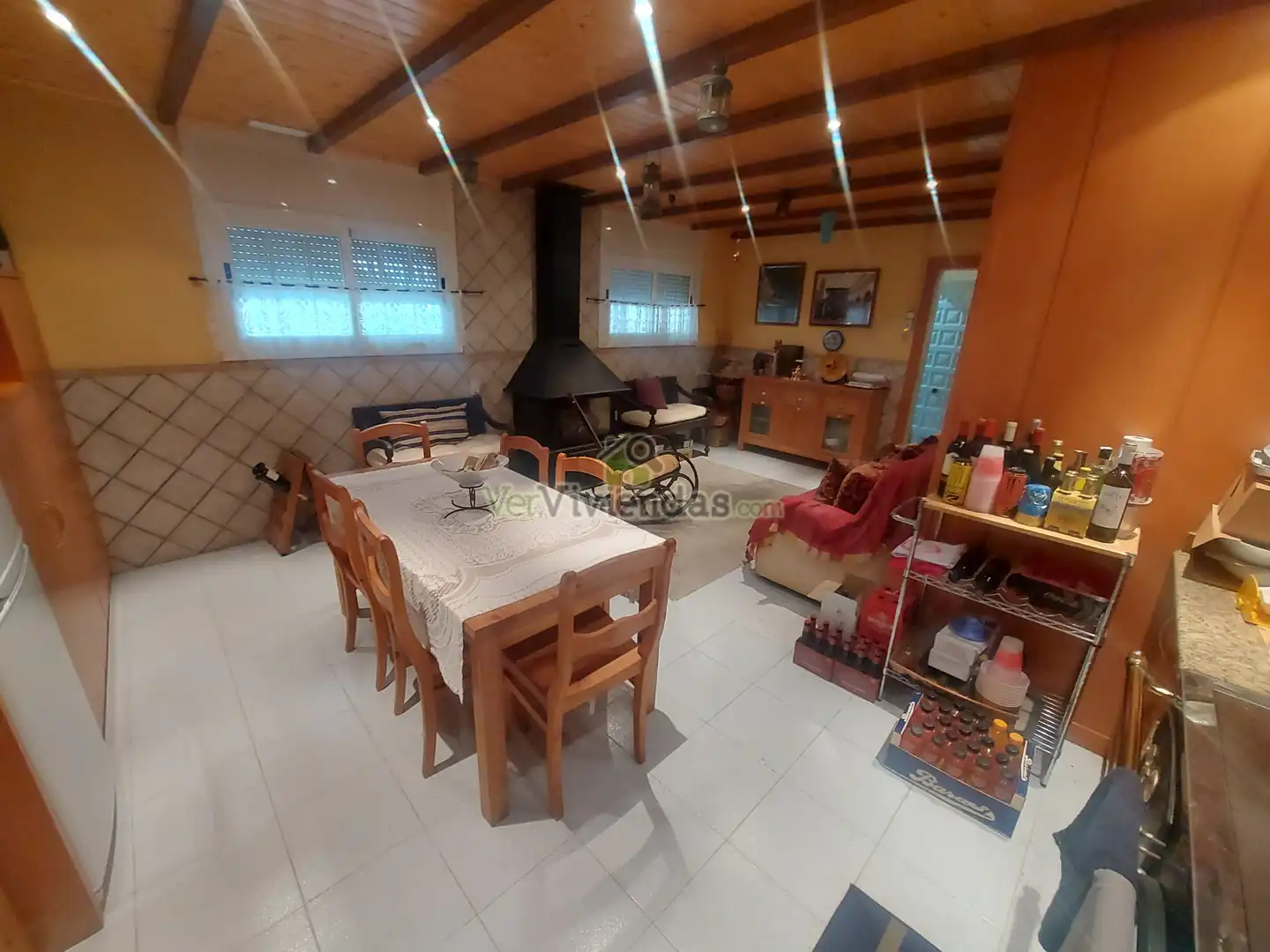 Sala de estar de Casa o chalet en venta en Vallirana con Calefacción, Jardín privado y Terraza
