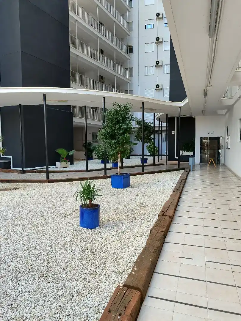 Terrassa de Apartament de lloguer en Oropesa del Mar / Orpesa amb Aire condicionat, Piscina i Moblat
