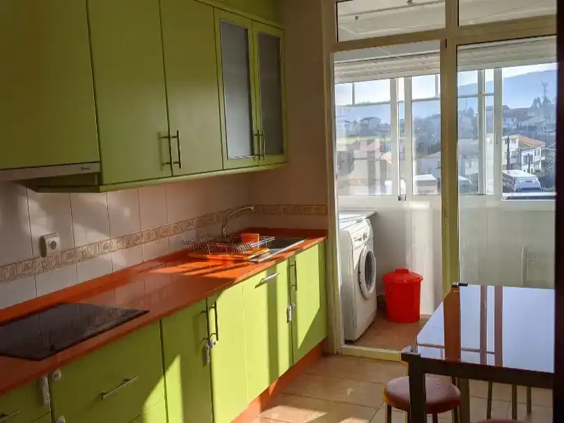 Kitchen of Flat for rent in Narón