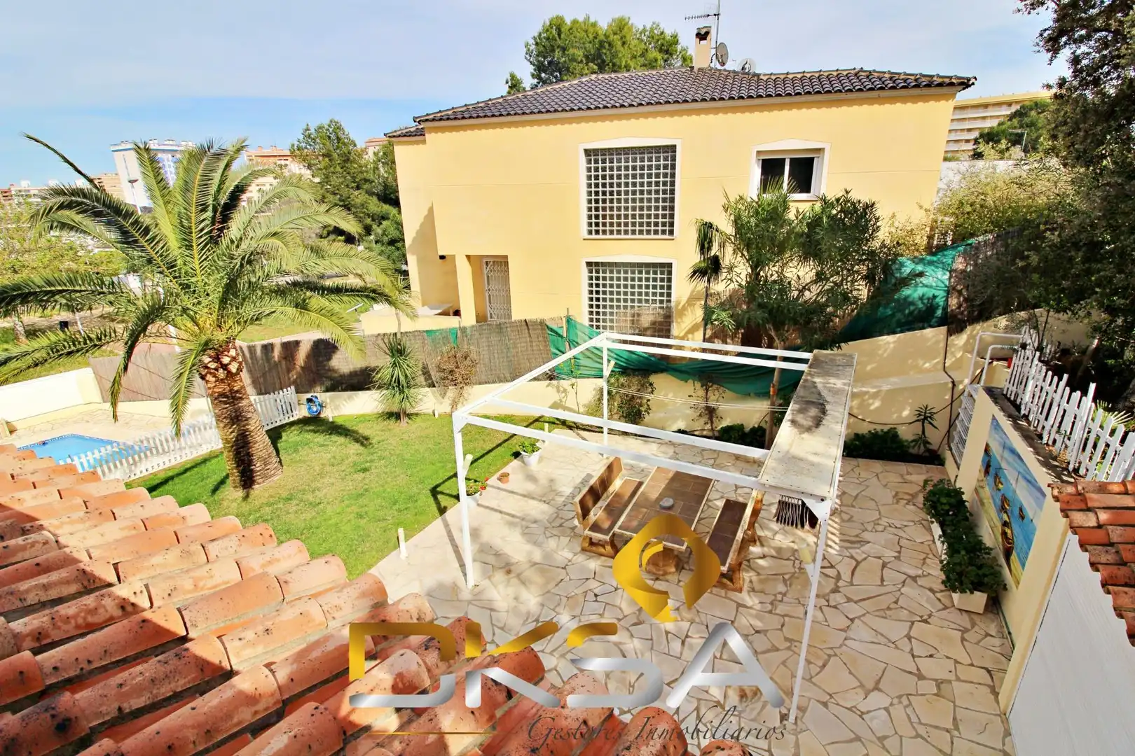 Jardí de Casa o xalet en venda en Oropesa del Mar / Orpesa amb Aire condicionat, Jardí privat i Terrassa