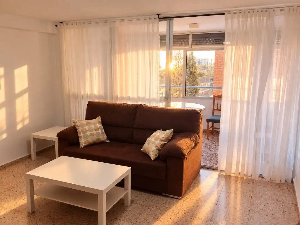 Sala de estar de Piso de alquiler en Córdoba con Terraza y Amueblado