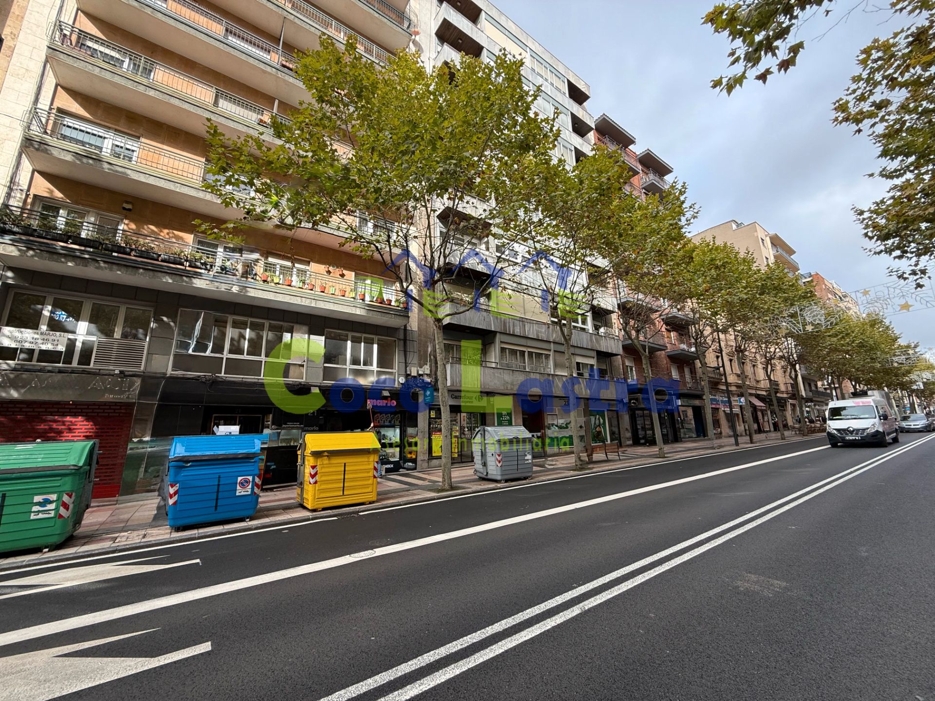 Exterior view of Flat for sale in Salamanca Capital  with Heating, Parquet flooring and Balcony
