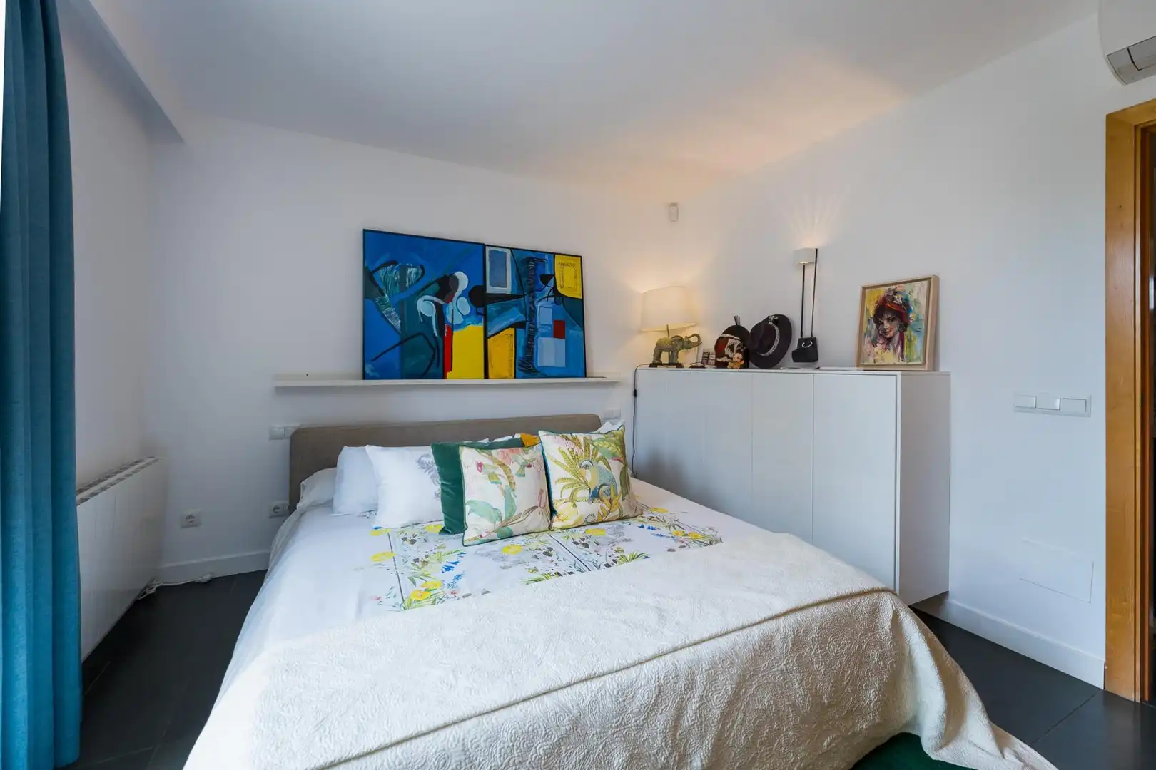 Habitación de Casa adosada de alquiler en  Palma de Mallorca con Aire acondicionado, Jardín privado y Terraza