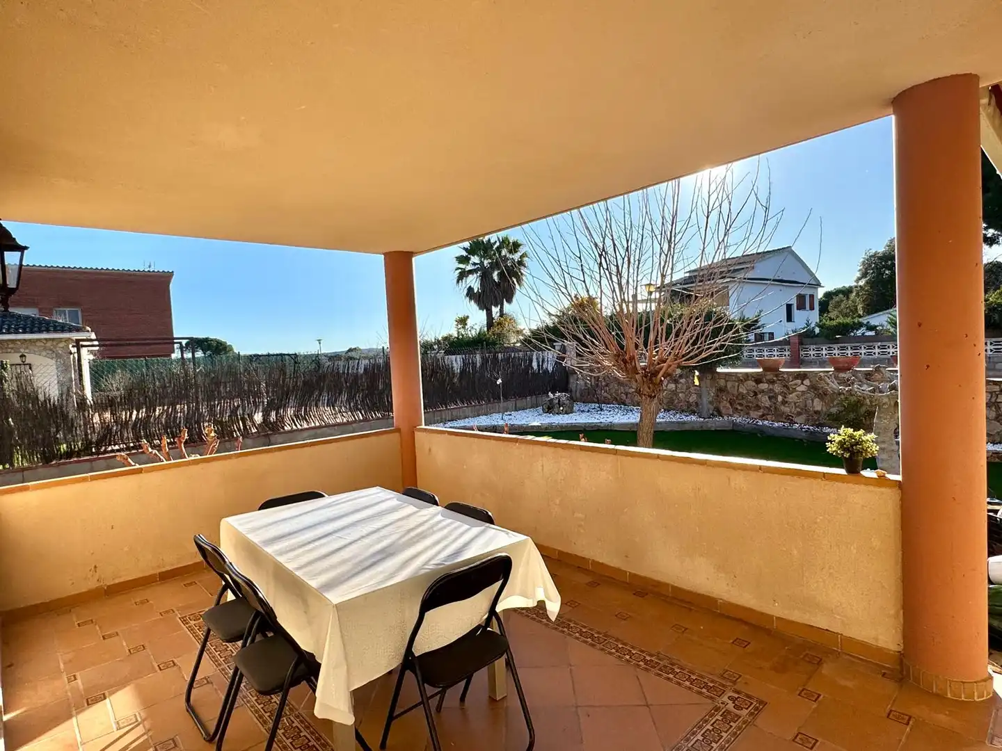 Terrassa de Casa o xalet en venda en Vidreres amb Calefacció, Jardí privat i Terrassa