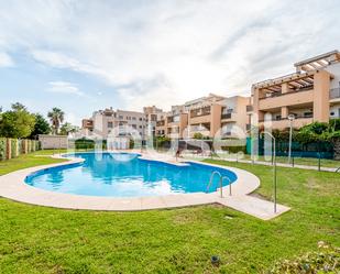 Exterior view of Flat for sale in  Almería Capital  with Air Conditioner, Terrace and Swimming Pool